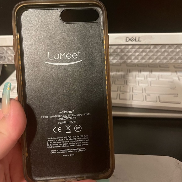 ✨🌟 Leopard Print LUMEE case for iPhone 6+ , 7+ , 8+ 🌟✨ - Picture 8 of 9